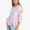 Sudadera ROXY suave con capucha Mujer Ocean Goer ORCHID PETAL NO FLOWERS FLY T (pfj8) Ref. ERJFT04393 rosa tie die