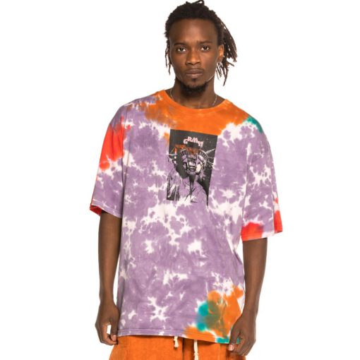 Camiseta GRIMEY manga corta unisex "Liveution Magic 4 Resistance" - Tie Dye | Spring 21 Ref. GA584-TDE multicolor