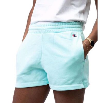 Pantalón corto CHAMPION Short mujer cintura elástica racer SHORTS Blue Ref. 113938 azul agua