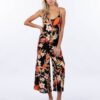 Mono largo RIP CURL con tirantes para mujer North Shore Black Ref. GDRDV9 negro flores multicolor ALOHA