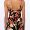 Mono largo RIP CURL con tirantes para mujer North Shore Black Ref. GDRDV9 negro flores multicolor ALOHA