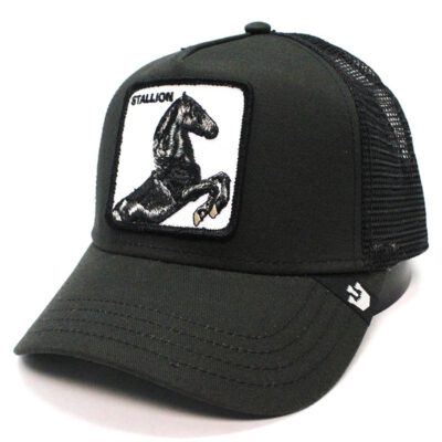 Gorra animales GOORIN BROS Trucker rejilla/ajustable Horse Stallion Black caballo negra