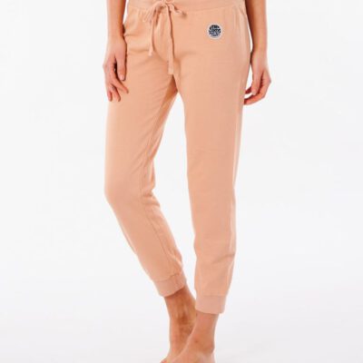 Pantalón de Chándal RIP CURL deporte para Mujer Surfer's Original Pant Clay Ref. GPPAB27 naranja claro