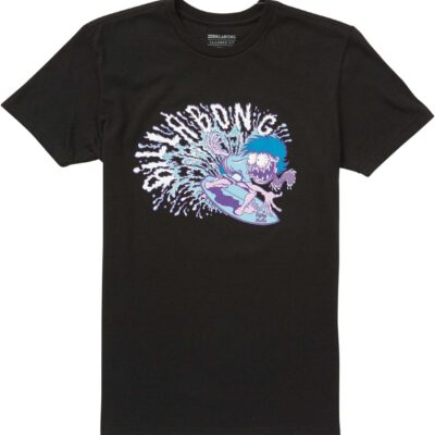 Camiseta BILLABONG surfera manga corta niño surfera Slasher T-Shirt black Ref. L2LS07 Negra