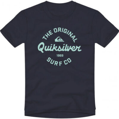 Camiseta Hombre QUIKSILVER manga corta New Slang navy (byj0) Ref. EQYZT05754 azul logo pecho