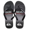 Sandalias QUIKSILVER Chanclas goma playa Hombre Molokai Highline Slab Black/Grey (xkks) Ref. AQYL100792 gris