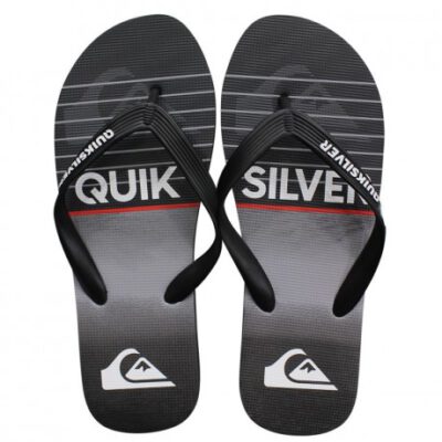 Sandalias QUIKSILVER Chanclas goma playa Hombre Molokai Highline Slab Black/Grey (xkks) Ref. AQYL100792 gris
