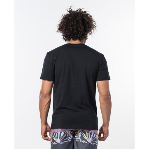 Camiseta RIP CURL hombre manga corta In Da Pocket Short Sleeve Black Ref. CTEOQ5 negra bolsillo pecho