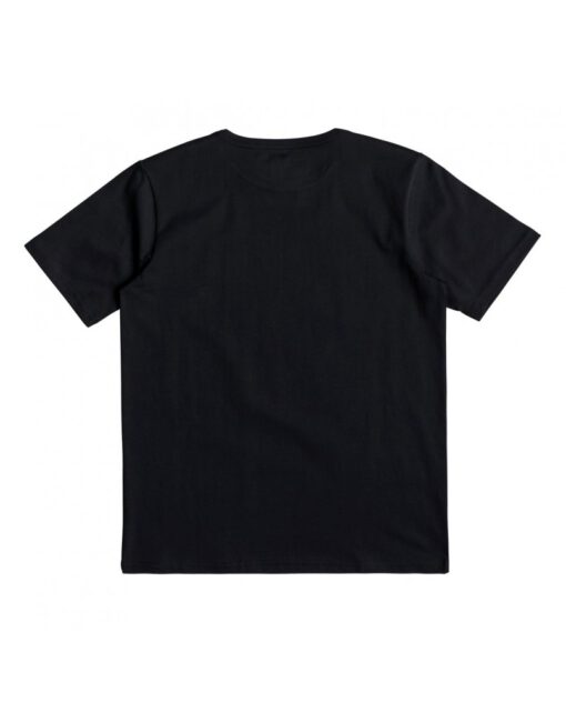 Camiseta QUIKSILVER manga corta niño (KVJO) ref. EQBZT03895 negro logo frontal