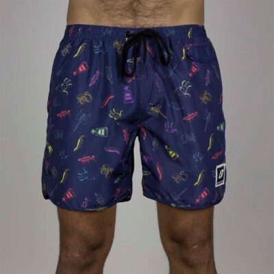 Bañador corto HYDROPONIC para niño BOARDSHORT KIDS Mexican yth Anemone Ref. 17086Y Azul Méjico