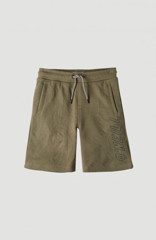 Pantalón corto O'NEILL chándal para niño ALL YEAR ROUND JOG SHORTS Olive leaves Ref. 1A2596 verde oliva