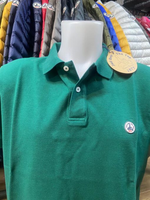 Polo manga corta Jott de Hombre CHERBOURG 4917/239-VERT FONCE BASIC Justoverthetop verde oscuro