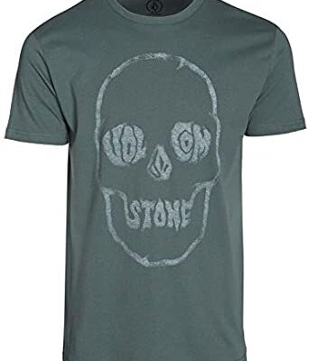 Camiseta VOLCOM manga corta niño surfera Tuffskull Bsc SS blue Ref. C3511655 azul calavera