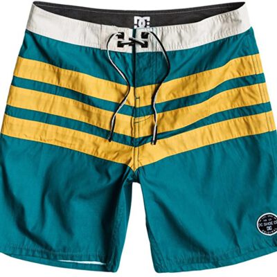 Bañador DC Shoes surfero Hombre Short elástico Hamilton Boardshort (brvo) Ref. ADYBS00051 verde/amarillo