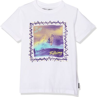 Camiseta BILLABONG surfera manga corta niño surfera Reverse tribe ss Tee White Ref. H2SS10 blanca