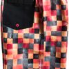 Bañador niño QUIKSILVER Short elástico BAHD EHOSE Mini Dye VL E18 Youth rqq6 Ref. AQBJV00073 cuadros rojos