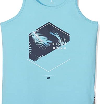 Camiseta BILLABONG tirantes niño surfera Enter Boy SG Tank Ligth Blue Ref. C2SG03 azul logo tropical