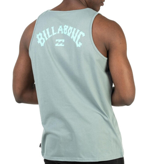 Camiseta BILLABONG hombre surfera tirantes Arch Wave SLATE (0024) Ref. W1SG06BIP1 verde