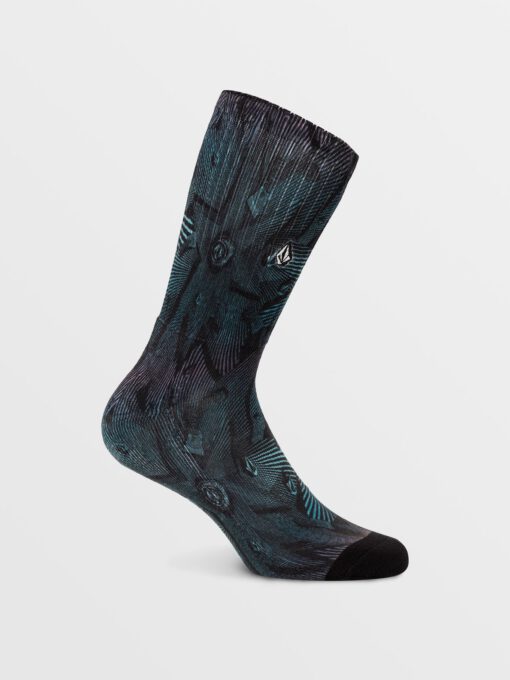 Calcetines VOLCOM unisex tobilleros punto VIBES - BALLPOINT BLUE Ref. D6302003 azul