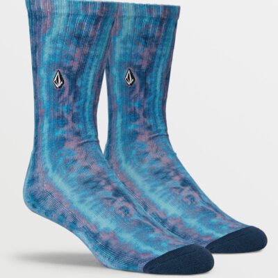 Calcetines VOLCOM unisex tobilleros punto VIBES - DUSTY LAVENDER Ref. D6302003 Azul degradado