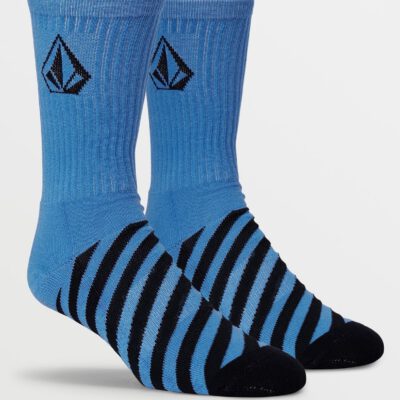 Calcetines VOLCOM unisex tobilleros punto VIBES - NAVY Ref. D6302003 Azul/negro