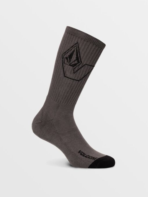 Calcetines VOLCOM unisex tobilleros punto VIBES - PEWTER Ref. D6302003 Marrón/negro