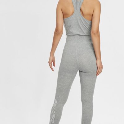 Legging Deportivo O'NEILL Mujer GYM HIGH WAIST LEGGING Silver Melee Ref. N07702 gris claro logo pierna