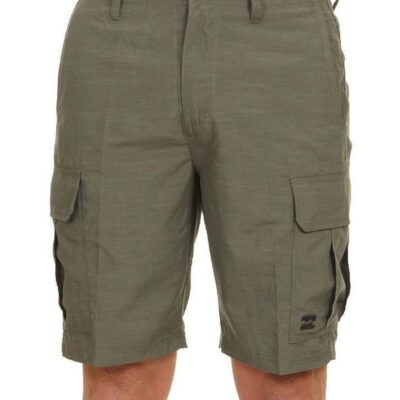 Bermuda corta BILLABONG Short bolsillos laterales para Hombre Scheme Submersible MILITARY Ref. S1WK28BIP0 verde militar