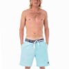 Bañador corto RIP CURL surfero para hombre GEO VIBES 19″ Boardshorts Blue Ref. CBOCS4 negro/azul