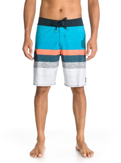 Quiksilver – Bañador para hombre, azul/blanco : : Moda