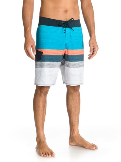 Quiksilver – Bañador para hombre, azul/blanco : : Moda