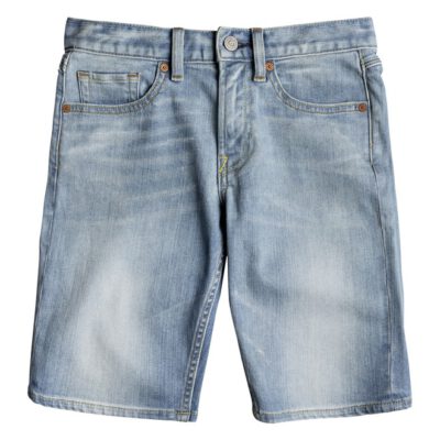 Pantalón corto DC Short Vaquero niño WORKER LIGHT INDIGO BLUE Ref. EDBDS03014 azul tejano