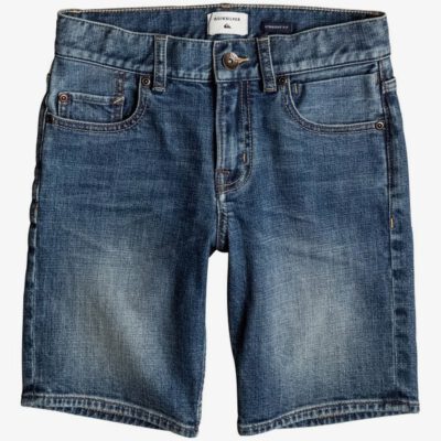 Pantalón corto QUIKSILVER Short Vaquero niño Revolver Sky MIDDLE SKY (bsww) Ref. EQBDS03045 azul tejano