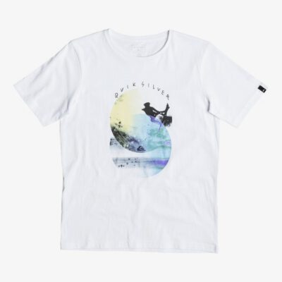 Camiseta QUIKSILVER manga corta niño Classic Bubble WHITE (wbb0) Ref. EQBZT003468 blanca