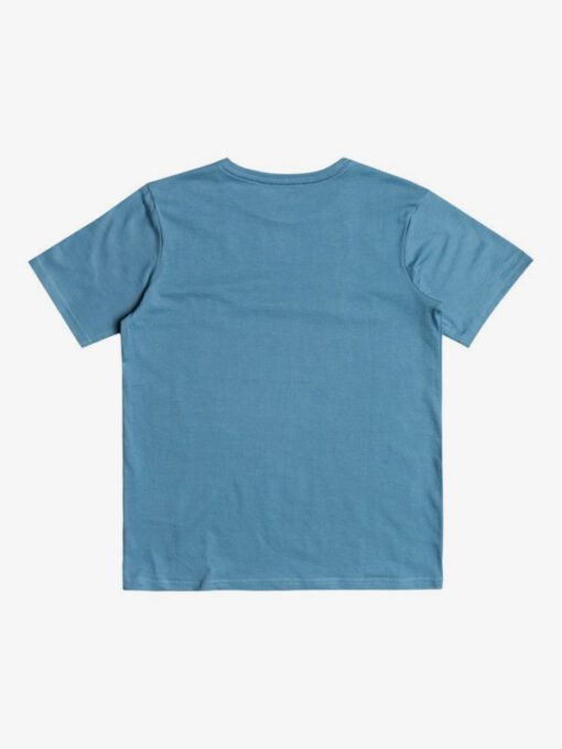 Camiseta QUIKSILVER manga corta niño surfera Wilder Mile CAPTAINS BLUE (bmn0) Ref. EQBZT04329 azul logo pecho