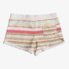 Pantalón corto ROXY short chándal corte holgado niña Takapoto BEACH GLASS GIRL STRI (gcz3) Ref. ERGFB03034 multicolor étnico