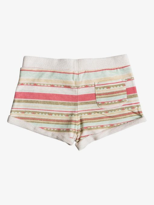 Pantalón corto ROXY short chándal corte holgado niña Takapoto BEACH GLASS GIRL STRI (gcz3) Ref. ERGFB03034 multicolor étnico