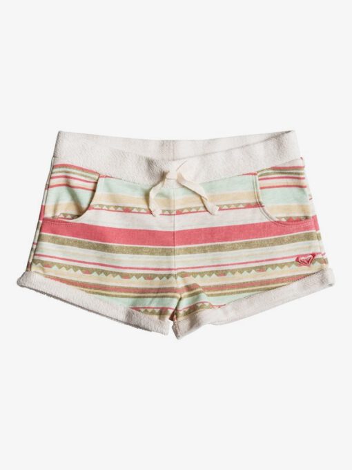 Pantalón corto ROXY short chándal corte holgado niña Takapoto BEACH GLASS GIRL STRI (gcz3) Ref. ERGFB03034 multicolor étnico