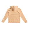 Sudadera ROXY de tejido orgánico con capucha para niña Indian Poem APRICOT ICE (nez0) Ref. ERGFT03615 naranja albaricoque logo pecho