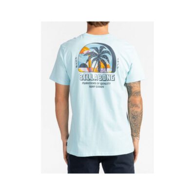 Camiseta BILLABONG para hombre manga corta Palmas Coastal Ref. U1SS78BIF0 verde agua surfera