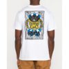 Camiseta Hombre RVCA manga corta ROBERTO RODRIGUEZ REDONDO Ref. U1SSSORVF0 blanca