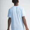Camiseta Hombre RVCA manga corta t-shirt BIG RVCA Ss Ref. N1 SSRK RVP9 Ether blue azul logo pecho