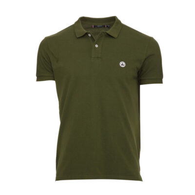 Polo manga corta Jott de Hombre CHERBOURG 4917/255-ARMY BASIC Justoverthetop verde caqui