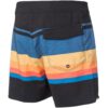 Bañador corto RIP CURL para hombre RETRO SECTOR 16″ Boardshorts Black Ref. CBOIF4 negro/azul/naranja