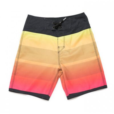 Bañador RIP CURL surfero niño Short elástico Sunset Boardshort Lime Ref. KBOBQ4 negro/amarillo