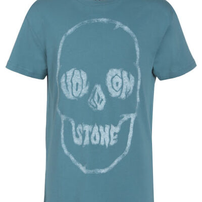 Camiseta VOLCOM manga corta niño surfera Tuffskull Bsc SS blue Ref. C3511655 azul calavera