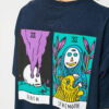Camiseta Hombre RVCA manga corta t-shirt SUPERBLAST TAROT Moody blue Ref. U1 SSSV RVF0 Azul