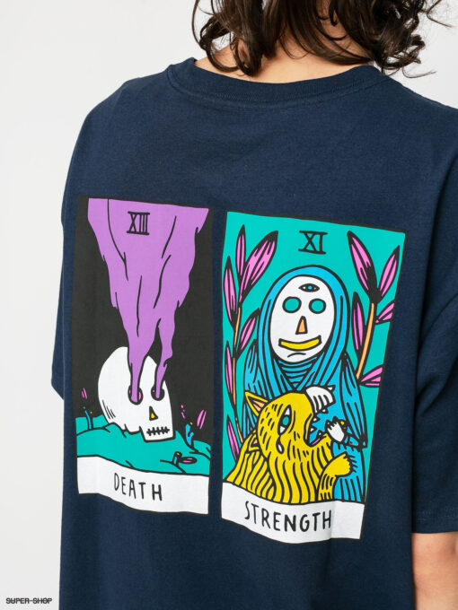 Camiseta Hombre RVCA manga corta t-shirt SUPERBLAST TAROT Moody blue Ref. U1 SSSV RVF0 Azul