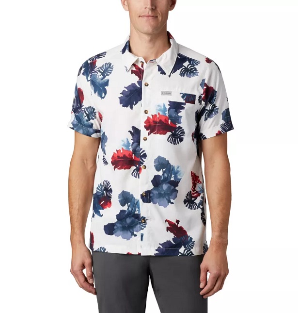 Actriz tarta volverse loco Camisa COLUMBIA manga corta para hombre Outdoor Elements™ White Tropical  Ref. 1884891100 blanca flores tropical | Martimpe Berart - Tienda de Moda  en Gausach, Vielha, Valle de Aran