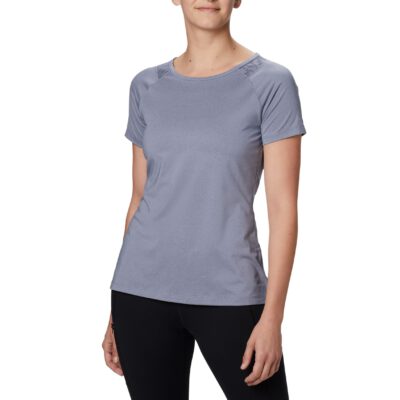 Camiseta COLUMBIA manga corta deporte técnica para mujer Peak to Point™ New Moon Heather Ref. 1885463467 azul